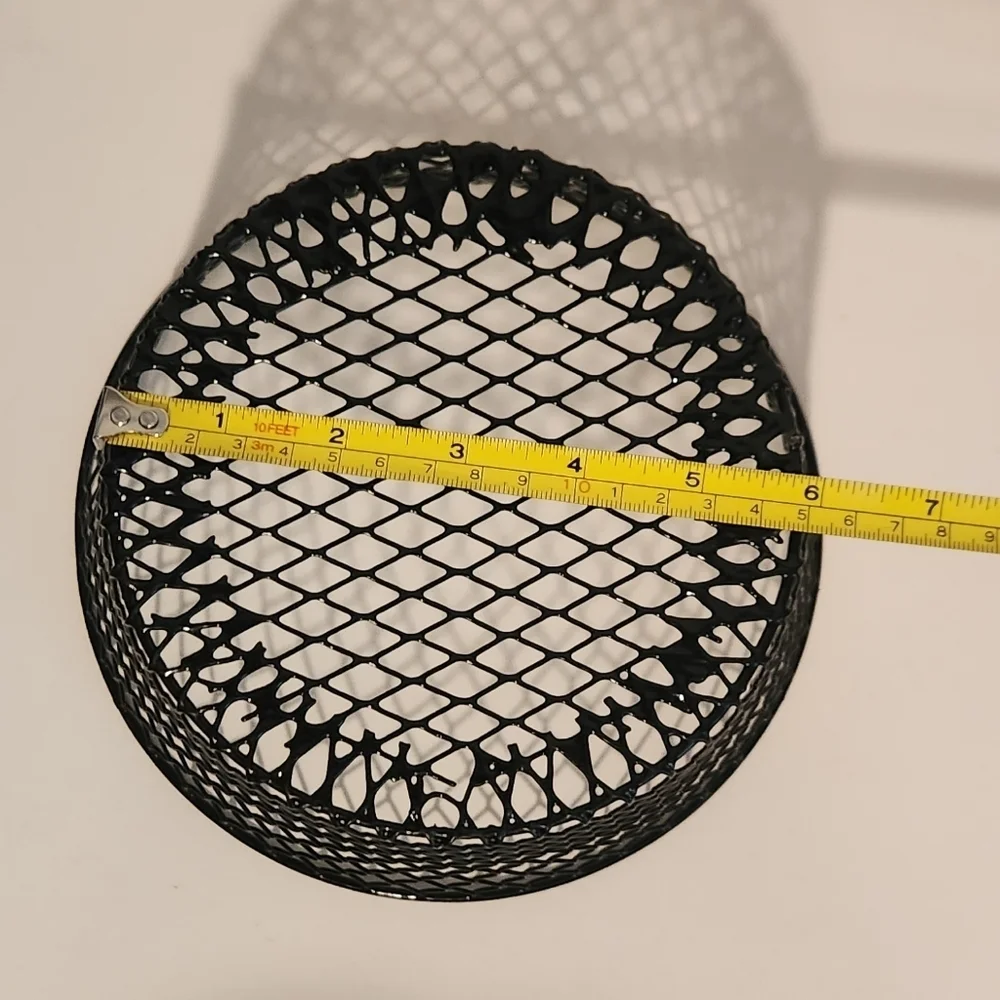 6” Black Wire Basket Organizer